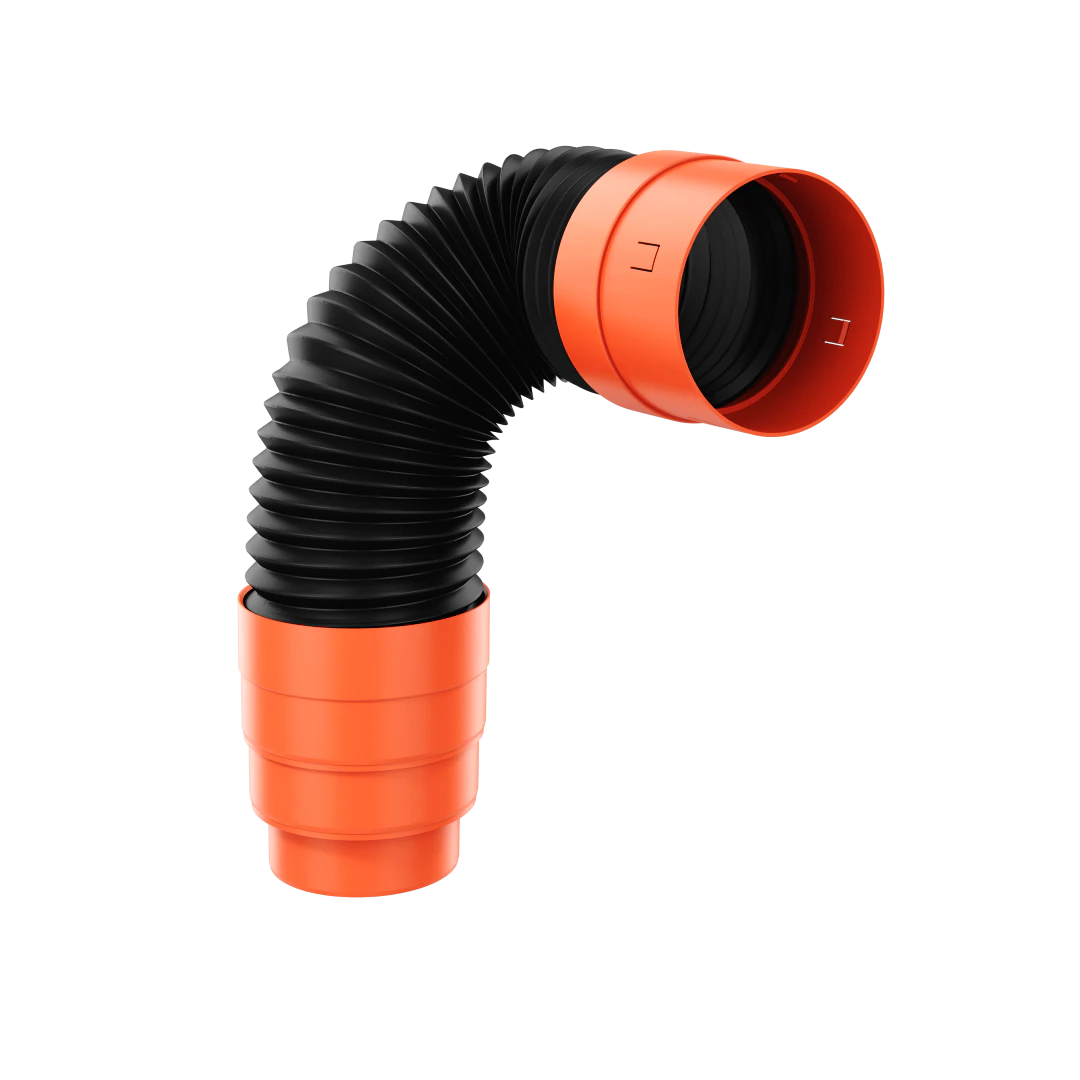 KRONO Rura przyłączeniowa SPIRO Premium fi150 dł 60cm / KFP-3-1 /