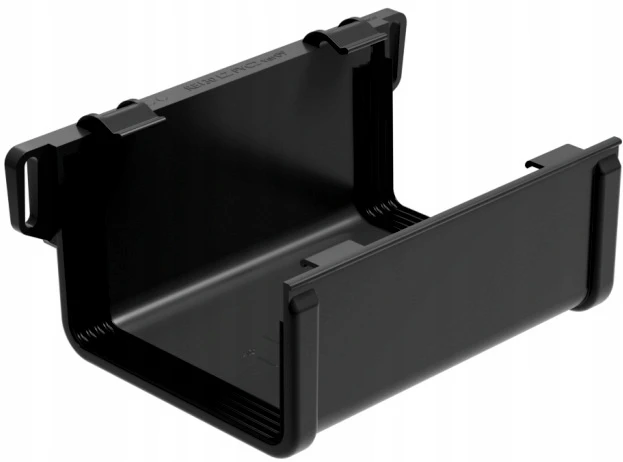 Łącznik rynny Galeco PVC2 135 mm czarny