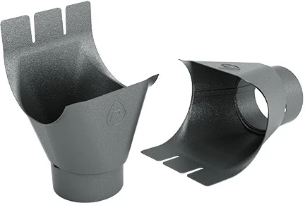 Lej spustowy sztucer do BUDMAT FLAMINGO 135/100 metaliczny antracyt / 9007