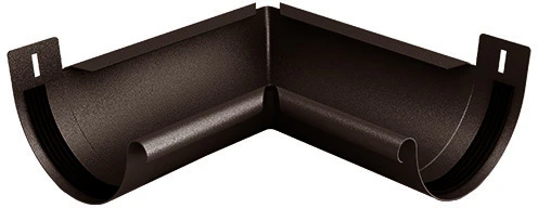 Narożnik wewnętrzny 90° do systemu Budmat Flamingo 125 mm brązowy 434 8017