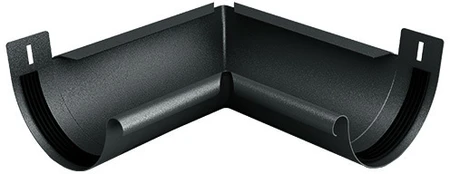 Narożnik wewnętrzny 90 st Budmat Flamingo 135 mm grafit 087