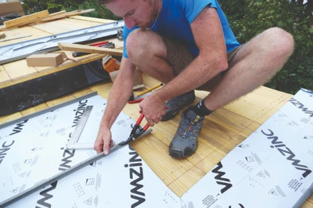 Nożyce do blachy dwukierunkowe kształtowe i proste wzmacniane prawe 280 mm