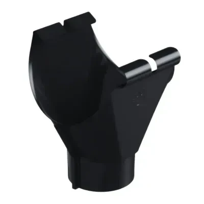 Odpływ 135/90 mm Stal czarny RAL9005 Galeco