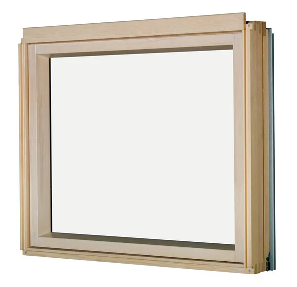 Okno dachowe drewniane kolankowe nieotwierane Fakro BXP P5 FSC 78x60
