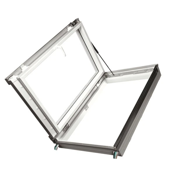 Okno dachowe wyłazowe 3-szybowe PVC Fakro PWP/L U5 66x98