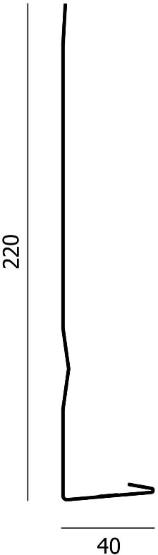 Pas podrynnowy PP220 Budmat obróbka D-MATT