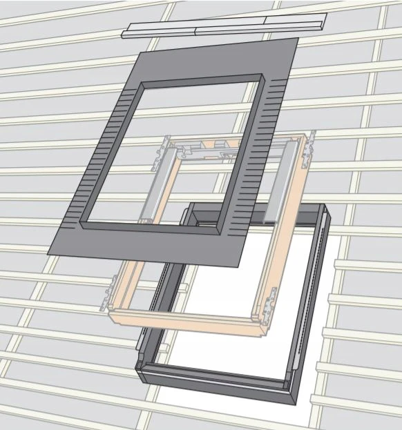 Rama izolacyjna Velux BDX 2000 MK04 78x98