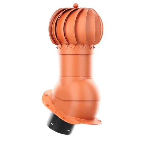 RLK-150-06-PB Kominek obrotowy Rotoline do blachodachówki profil B fi 150mm kulisty ceglasty