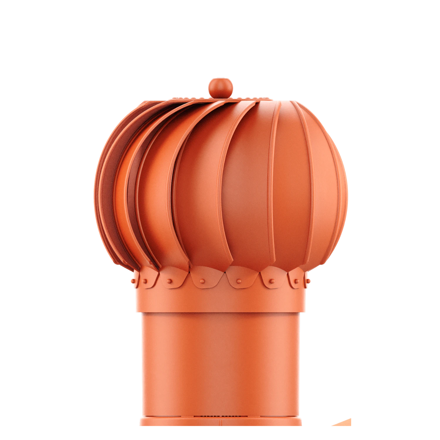 RLK-150-06-PE Kominek obrotowy Rotoline do blachodachówki profil E fi 150mm kulisty ceglasty