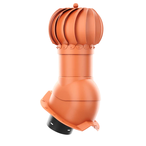 RLK-150-06-PT35 Kominek obrotowy Rotoline do blachy trapezowej profil T35 fi 150mm kulisty ceglasty