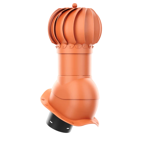 RLK-150-06-PW Kominek obrotowy Rotoline do blachodachówki profil W fi 150mm kulisty ceglasty