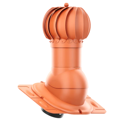 RLK-150-06-UNI Kominek obrotowy Rotoline uniwersalny fi 150mm kulisty ceglasty
