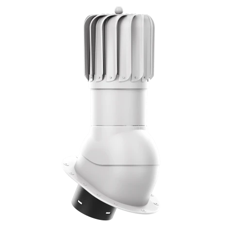 RLP-125-10-PI Kominek obrotowy Rotoline na podstawy płaskie fi 125mm podłużny Jasny Szary