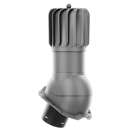 RLP-150-03-PT18 Kominek obrotowy Rotoline do blachy trapezowej profil T18 fi 150mm podłużny grafit