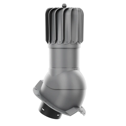 RLP-150-03-PT35 Kominek obrotowy Rotoline do blachy trapezowej profil T35 fi 150mm podłużny grafit