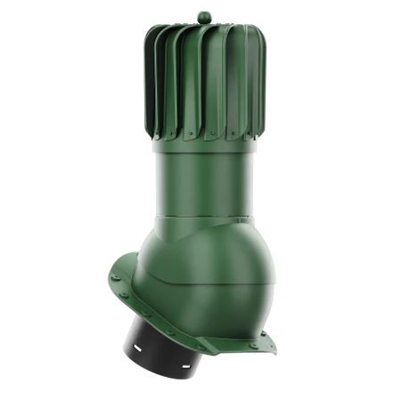 RLP-150-05-PA Kominek obrotowy Rotoline do blachodachówki profil A fi 150mm podłużny zielony