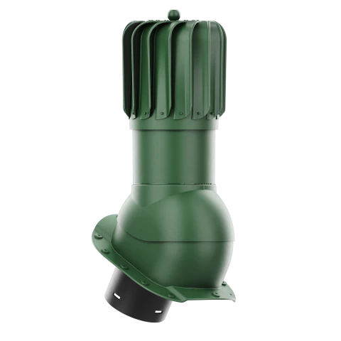 RLP-150-05-PA Kominek obrotowy Rotoline do blachodachówki profil A fi 150mm podłużny zielony