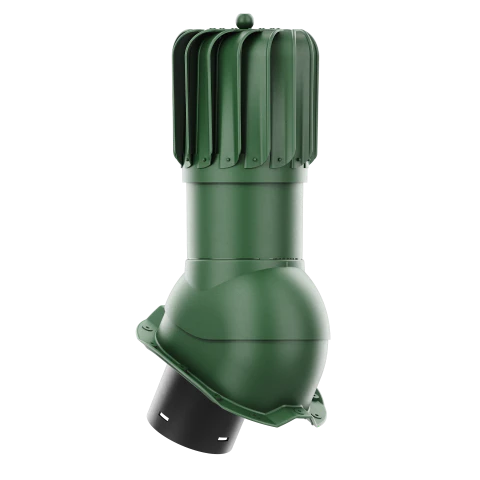 RLP-150-05-PT18 Kominek obrotowy Rotoline do blachy trapezowej profil T18 fi 150mm podłużny zielony