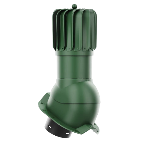 RLP-150-05-PT35 Kominek obrotowy Rotoline do blachy trapezowej profil T35 fi 150mm podłużny zielony