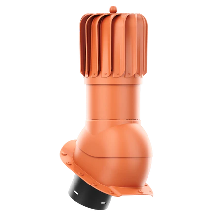 RLP-150-06-PA Kominek obrotowy Rotoline do blachodachówki profil A fi 150mm podłużny ceglasty