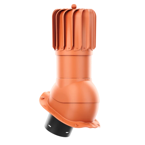 RLP-150-06-PG Kominek obrotowy Rotoline do blachodachówki profil G fi 150mm podłużny ceglasty