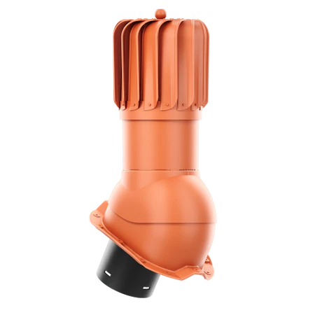 RLP-150-06-PT18 Kominek obrotowy Rotoline do blachy trapezowej profil T18 fi 150mm podłużny ceglasty