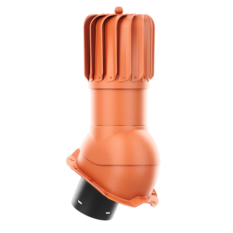 RLP-150-06-PT18 Kominek obrotowy Rotoline do blachy trapezowej profil T18 fi 150mm podłużny ceglasty