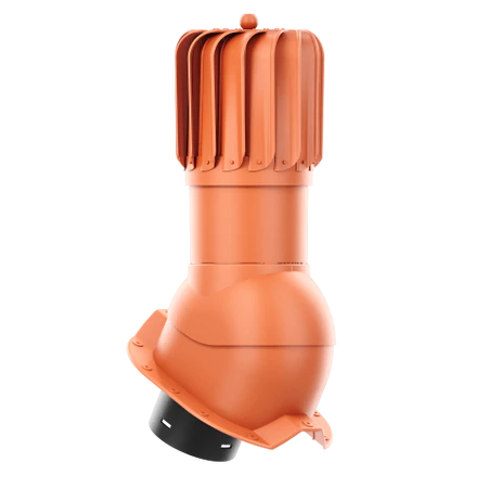RLP-150-06-PT35 Kominek obrotowy Rotoline do blachy trapezowej profil T35 fi 150mm podłużny ceglasty