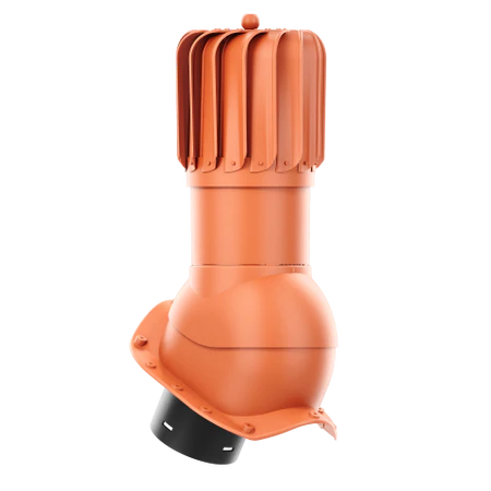 RLP-150-06-PX Kominek obrotowy Rotoline do blachodachówki profil X fi 150mm podłużny ceglasty