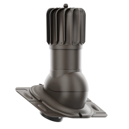 RLP-150-07-UNI Kominek obrotowy Rotoline uniwersalny fi 150mm podłużny Ciemny Brąz