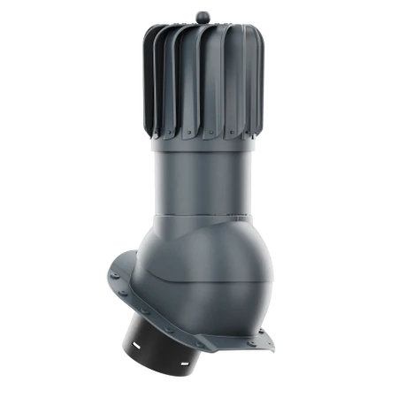 RLP-150-09-PA Kominek obrotowy Rotoline do blachodachówki profil A fi 150mm podłużny antracytowy