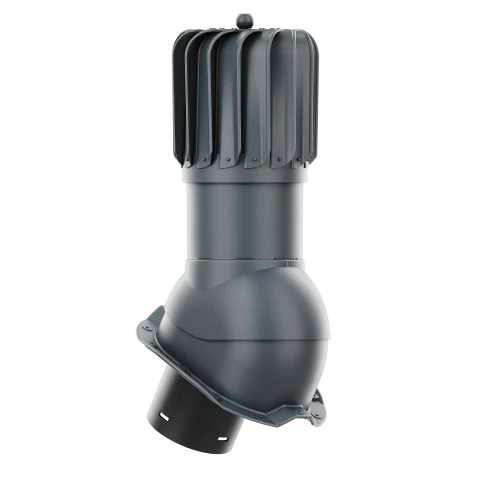 RLP-150-09-PT18 Kominek obrotowy Rotoline do blachy trapezowej profil T18 fi 150mm podłużny antracytowy