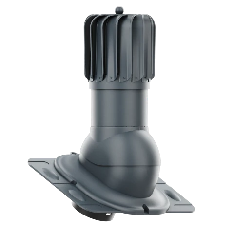 RLP-150-09-UNI Kominek obrotowy Rotoline uniwersalny fi 150mm podłużny antracytowy
