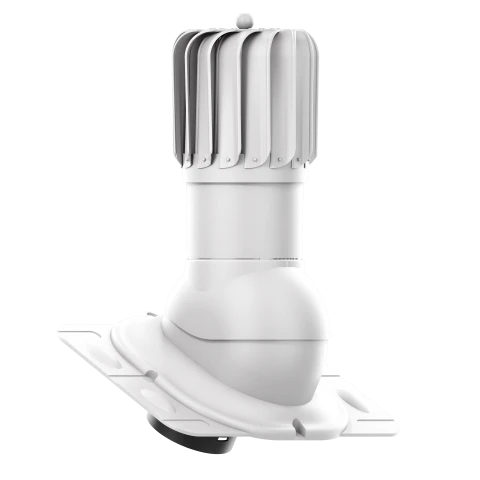 RLP-150-10-UNI Kominek obrotowy Rotoline uniwersalny fi 150mm podłużny Jasny Szary
