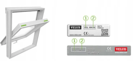 Roleta zaciemniająca beżowa do okna dachowego Velux DKL F06 66x118 1085S