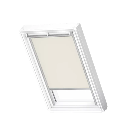 Roleta zaciemniająca beżowa do okna dachowego Velux DKL F06 66x118 1085S