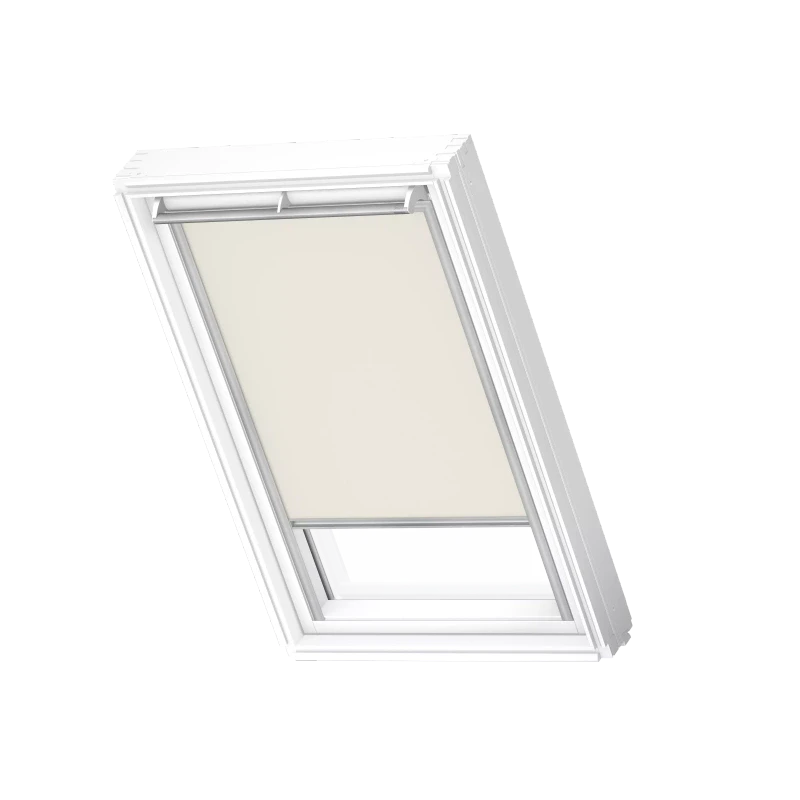 Roleta zaciemniająca beżowa do okna dachowego Velux DKL F06 66x118 1085S