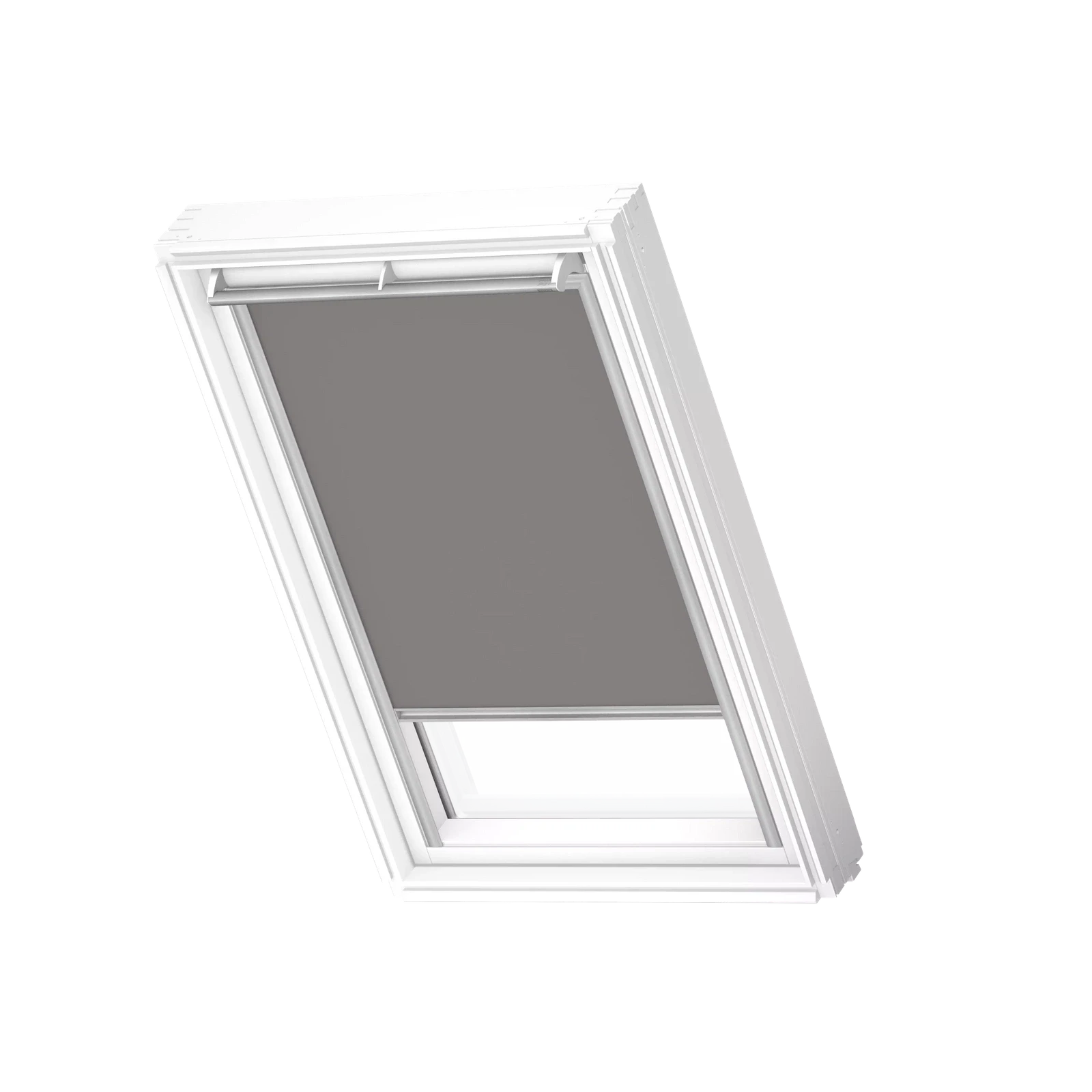 Roleta zaciemniająca do okna dachowego szara Velux DKL FK06 66x118