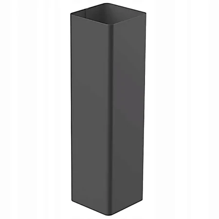 Rura spustowa pionowa Galeco STAL2 80 grafit 1mb 80x80