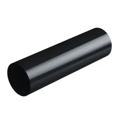 Rura spustowa Stal 90mm 3mb czarny RAL9005 Galeco