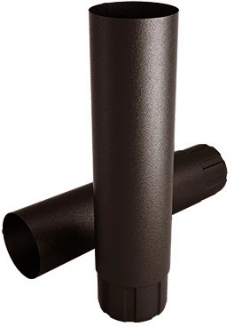 Rura spustowa systemu Budmat Flamingo 90 mm brązowy 434 / RAL8017 / 3 metry