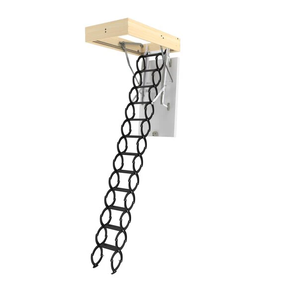 Schody strychowe nożycowe Fakro LSE EnergyEfficient 60x90/290