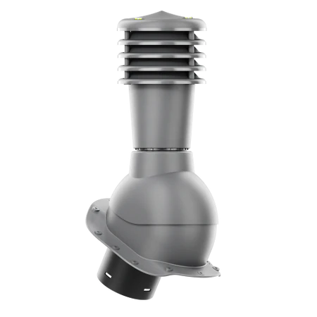 SL-125-03-PB Kominek wentylacyjny Smartline do blachodachówki profil B fi 125mm nieocieplony grafit