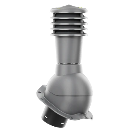 SL-125-03-PF Kominek wentylacyjny Smartline do blachodachówki profil F fi 125mm nieocieplony grafit