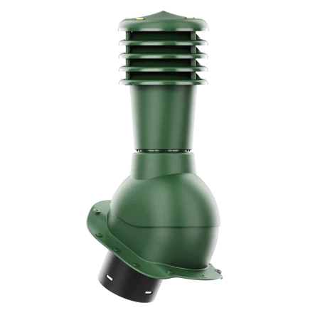 SL-125-05-PB Kominek wentylacyjny Smartline do blachodachówki profil B fi 125mm nieocieplony zielony
