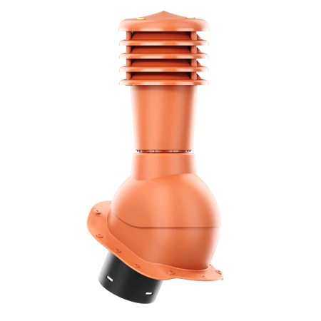 SL-125-06-PB Kominek wentylacyjny Smartline do blachodachówki profil B fi 125mm nieocieplony ceglasty