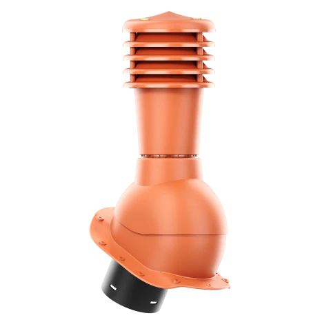 SL-125-06-PB Kominek wentylacyjny Smartline do blachodachówki profil B fi 125mm nieocieplony ceglasty