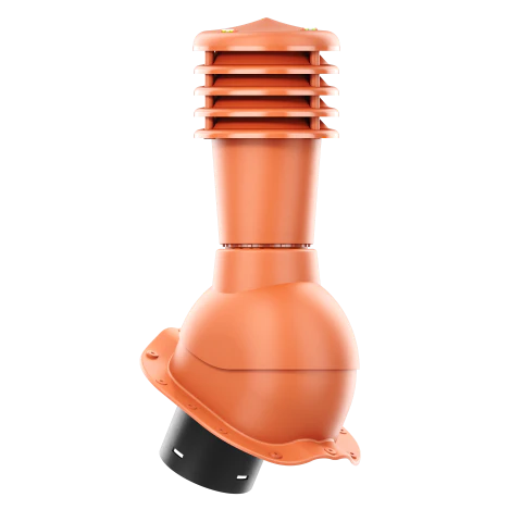 SL-125-06-PF Kominek wentylacyjny Smartline do blachodachówki profil F fi 125mm nieocieplony ceglasty