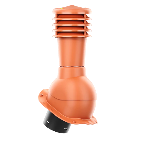 SL-125-06-PG Kominek wentylacyjny Smartline do blachodachówki profil G fi 125mm nieocieplony ceglasty