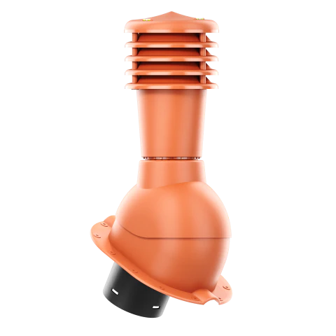 SL-125-06-PM Kominek wentylacyjny Smartline do blachodachówki profil M fi 125mm nieocieplony ceglasty